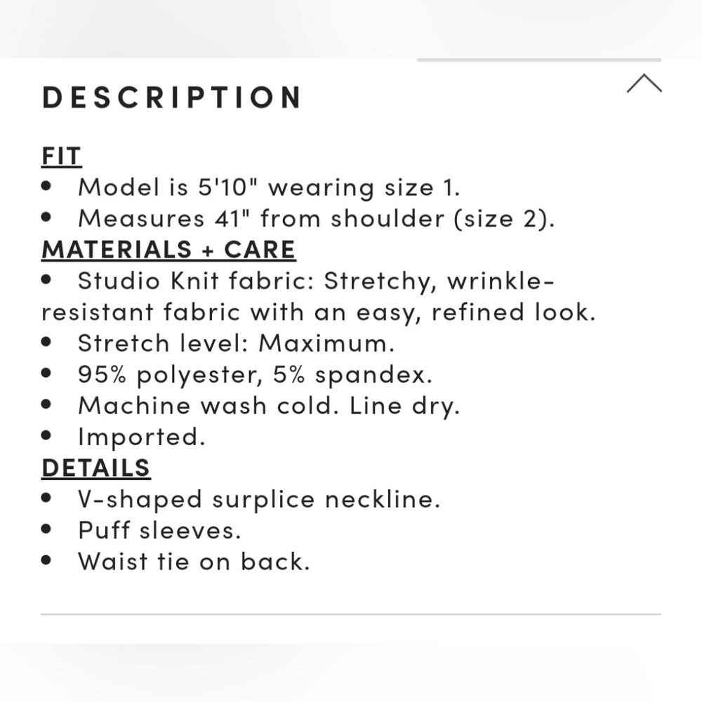 NWT Torrid Size 2 MINI STUDIO KNIT SURPLICE DRESS - Picture 6 of 9
